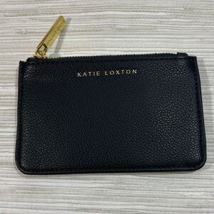 KATIE LOXTON Women's Black Wallet mini card holder like new